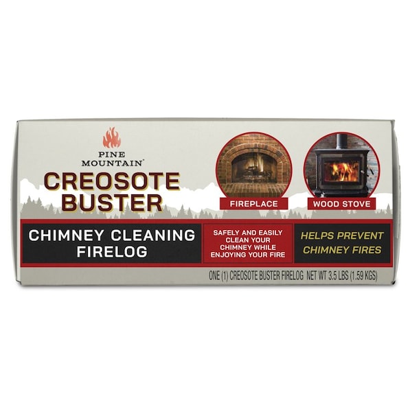 B & K Pine Mountain Creosote Buster Fire Log 1.5 hr 1 pk 3.5 lb, PK5 525-160-881 - main
